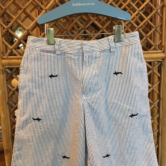 TF Laurence Boys’ Size 7 Seersucker-Shorts - Picture 1 of 4